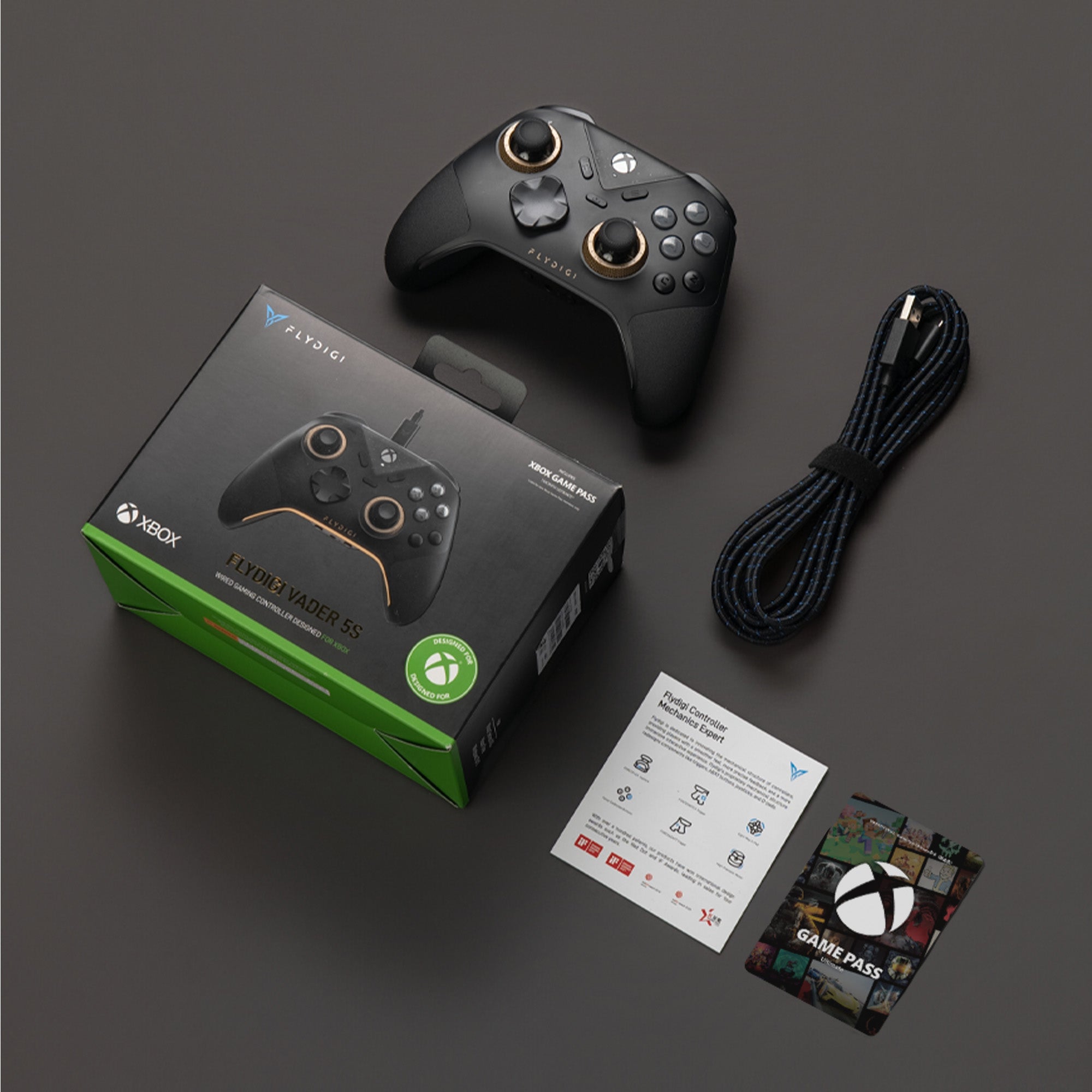 Flydigi VADER 5S 有線ゲームコントローラー Flydigi Vader 5S Wired Controller for XBOX